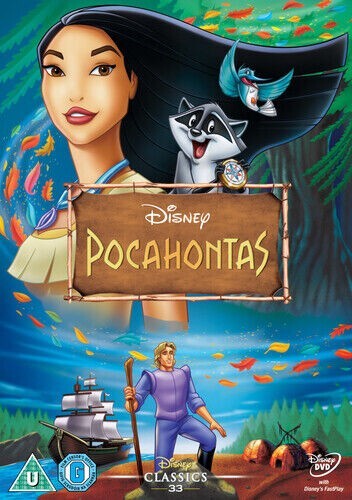 Pocahontas (DVD, 1995) VG63 717951008442| eBay