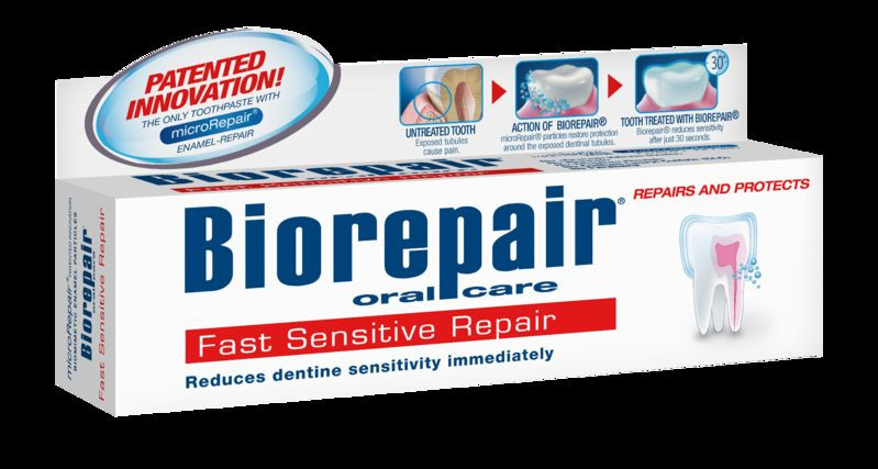 Biorepair Toothpaste Mineralize Repair Tooth Enamel Crack NoFluoride ...