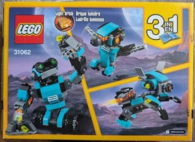 LEGO CREATOR: Robo Explorer (31062) - RETIRED - 3 in 1 Creator Set - Brand New