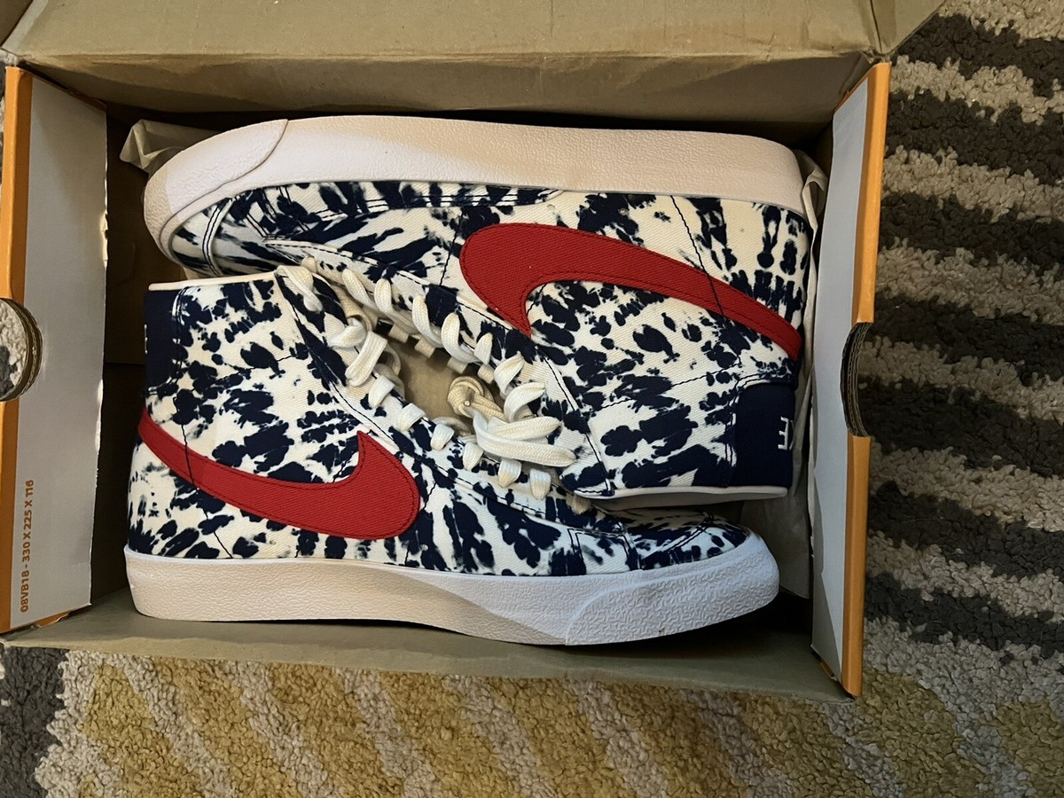 Size 10 - Nike Blazer '77 Vintage Mid Blue Tie-Dye for sale