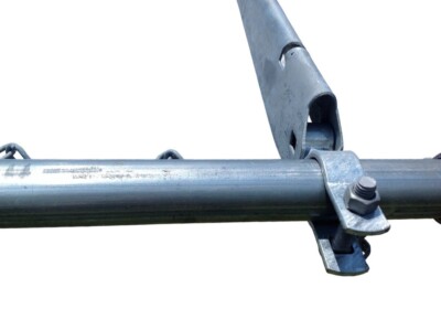 Extend-An-Arm Barbwire Arm Welded 1-3/8'' Hinge/Use with 1-3/8'' Top Rail Only (9)