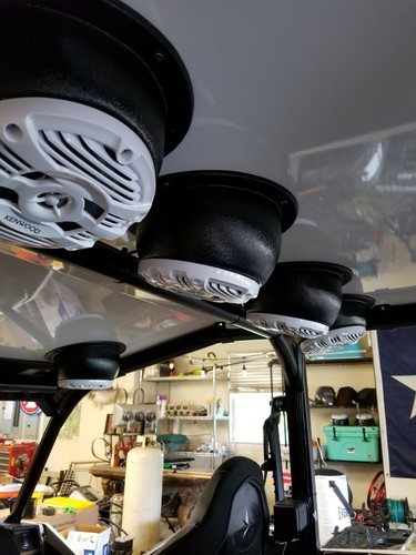 WFL GOLF CART SPEAKER PODS SPEAKER spacer 6.5" 6 1/2" UV - MADE IN THE U.S.A. - Picture 10 of 11