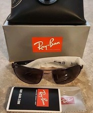    Ray Ban RB3492 014/8562 Pilot Sunglasses Brown w/ 62mm Brown Gradient