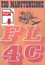 FIAT FL4-C Fiatallis Manuale uso manutenzione Libretto istruzioni trattore ruspa