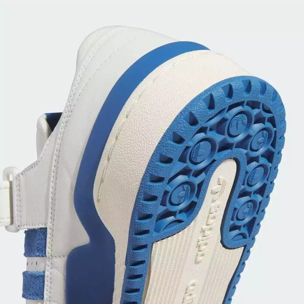 Adidas Originals Forum Low Men&rsquo;s Lifestyle Casual Shoe White Blue Sneakers #203