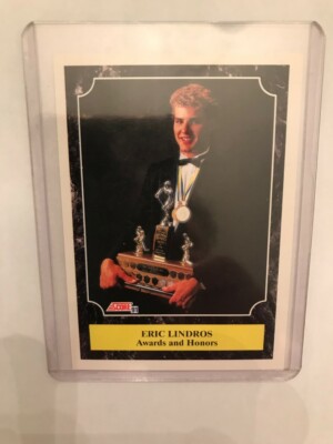   Carte NHL Score Eric Lindros 1991 - #330 - À ne pas manquer  
