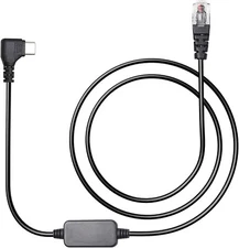 3.3Ft Length Radar Detector Cable USB-C to RJ11 Plug Cord For Uniden R1 R3 R7