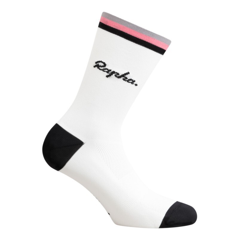 Cycling Socks RAPHA Compression White Running Outdoor Sports One Size 37-46