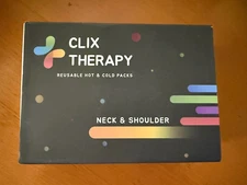 Clix Therapy Reusable Hot & Cold Packs Neck & Shoulders