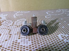 871Z Vintage Jouets Mont Blanc France Roulette + Ressort pour Avion Caravelle