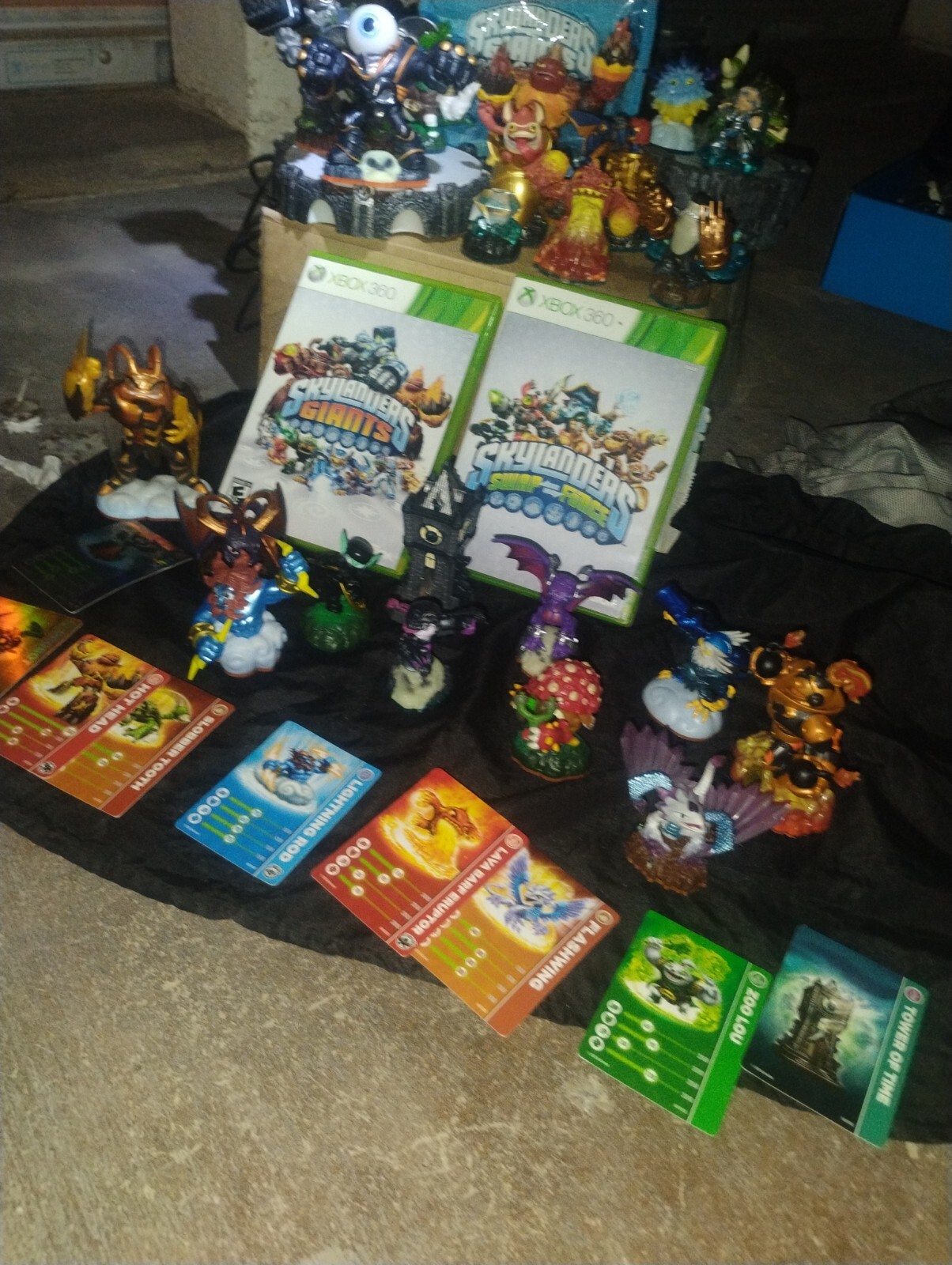 Activision Skylander Lot Of Figurines! Two Portals!2 Games!