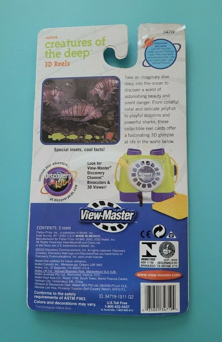 Discovery Kids Creatures of the Deep Exploration view-master 3