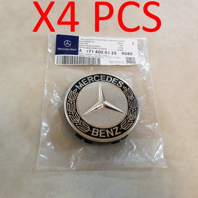 Genuine Mercedes-Benz Chromed Raised Star Wheel Center Cap – Single (66470207)