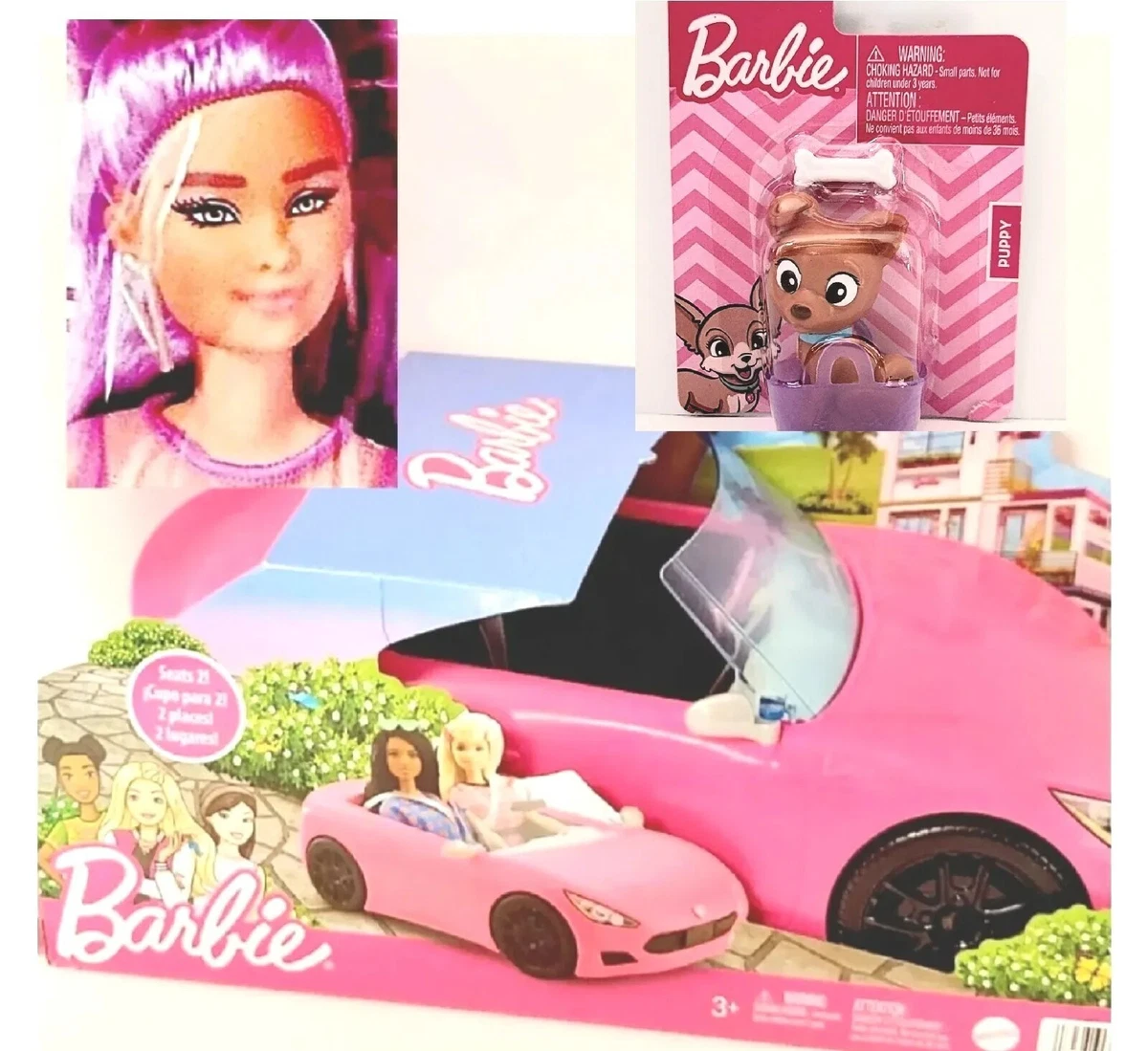 BARBIE AUTO CONVERTIBLE GLAM