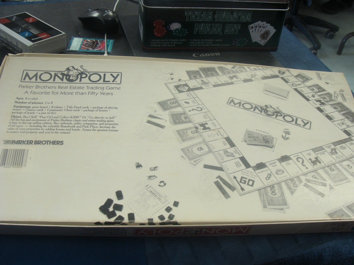 MONOPOLY 1994 Board game Complete Parker Brothers | eBay