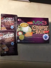 1 BOX MX3 COFFEE + 2 sachet free and Free Shipping