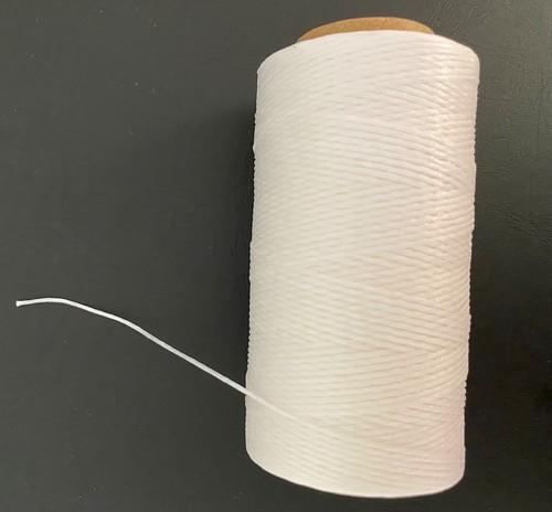 Wax Thread 1mm thickness. 5 metre section. Heavy duty. BLACK, WHITE or BROWN - Picture 5 of 19