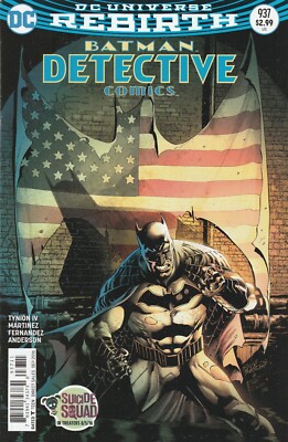 BATMAN DETECTIVE COMICS #937 (2016) TYNION / MARTINEZ ~ BARROWS COVER ~UNREAD NM