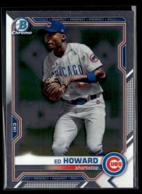 2021 Bowman #BCP-12 Ed Howard Chrome Prospects Rookie | eBay