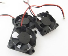 1x Brushless DC Cooling Fan 35x35x10mm 3510 12V 0.11A 5 blade 2pin 2.0 Connector