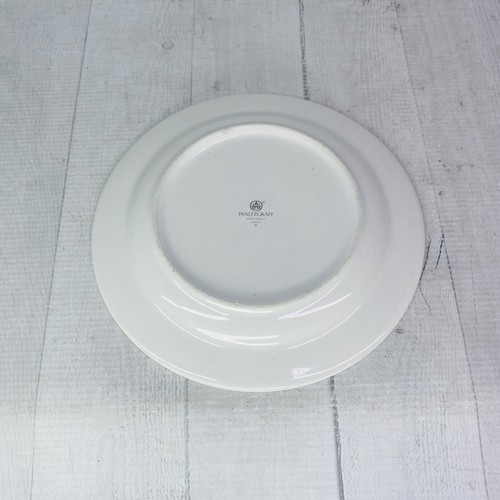 Pfaltzgraff FRENCH QUARTER Green Coral Vines Stoneware 8" Salad Plates Set of 7 - Picture 9 of 18