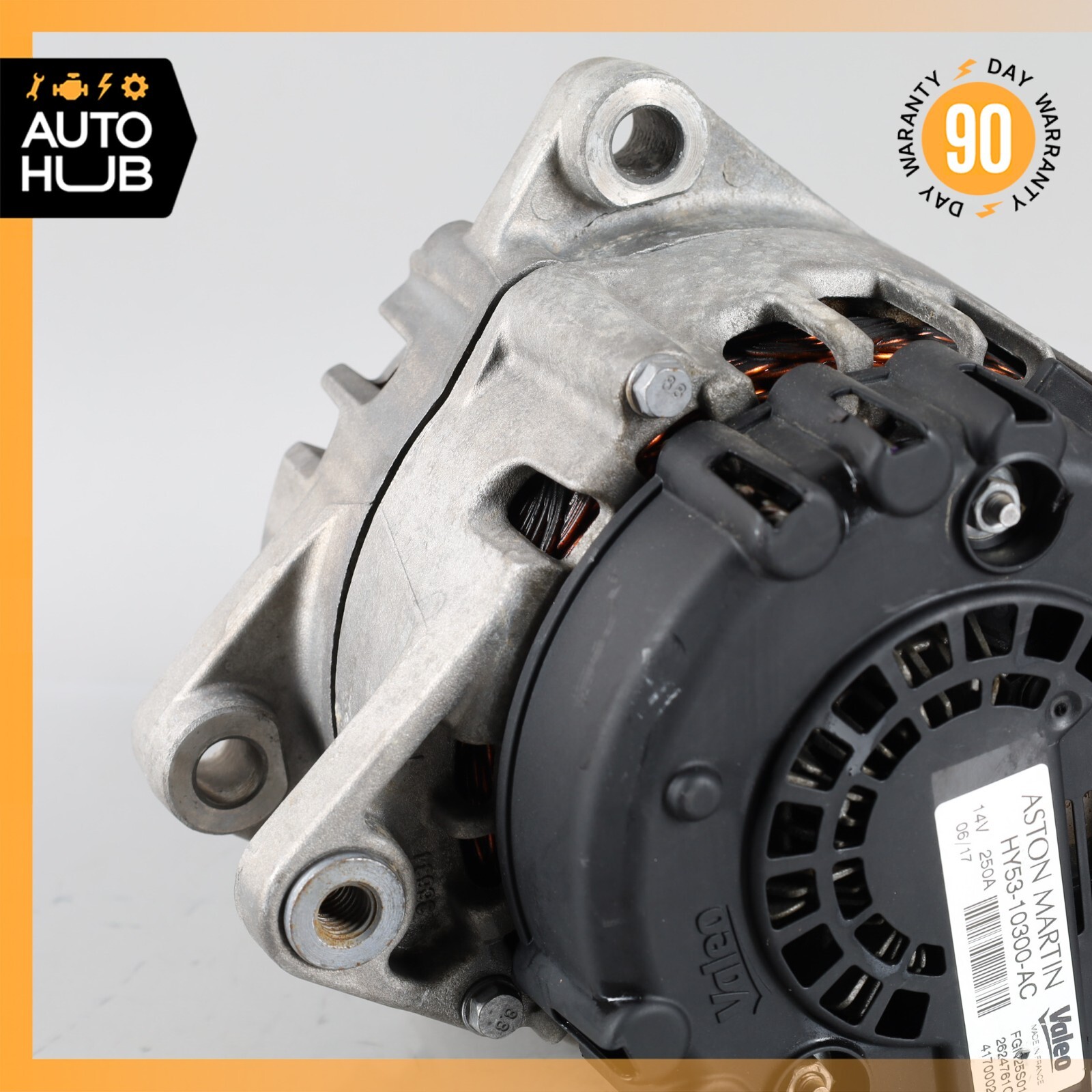 17-24 Aston Marin DB11 DBS Vantage 5.2L V12 Generator Alternator 250 AMP OEM