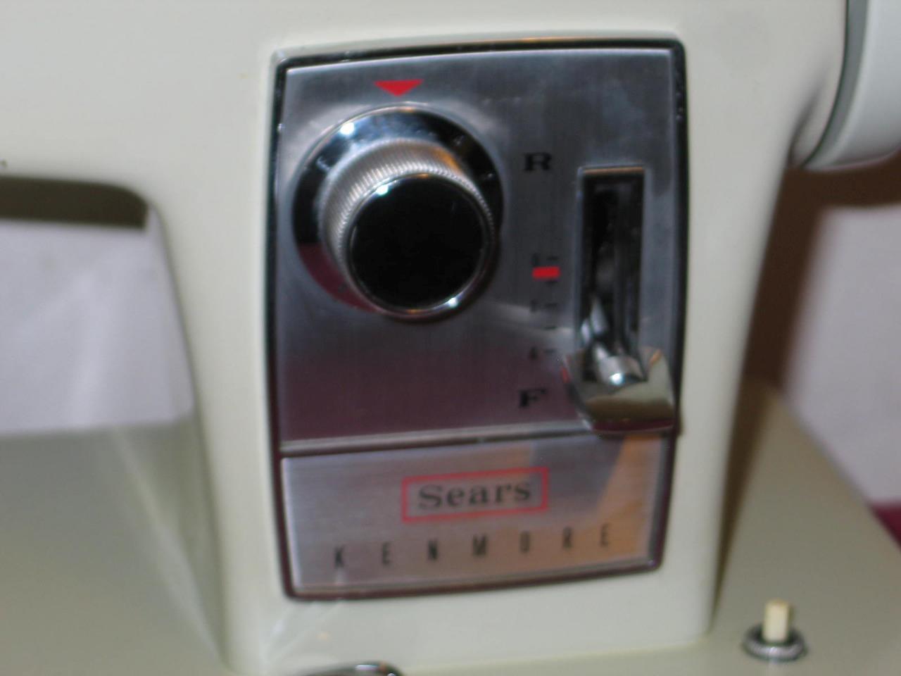 HEAVY DUTY KENMORE SEWING MACHINE, model 158950, ALL STEEL eBay