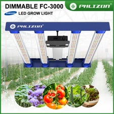 Phlizon FC3000 LED Grow Light 240W Samsung LM281B for Grow Tent 1-3Plant Indoor