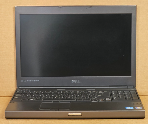 Dell Precision M4600 i7-2860XM 24GB Quadro 2000M NO HD BAD BATTERY. BOOTS BIOS