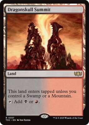 Dragonskull Summit - TDC 0357 NM - MTG Magic