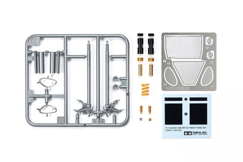 TAMIYA Motorcycle Model 1/12 SUZUKI GSX-RR 20 Front Fork Set 12691 - Picture 3 of 8