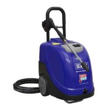 Sealey Pressure Washer Hot Water 135bar 230V Heavy-Duty Cleaning