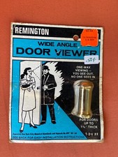 Vintage NOS Remington Wide Angle Door Viewer