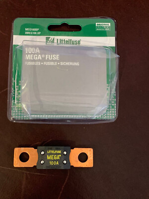 Littelfuse MEG100XP MEGA Slo-Blo Automotive Bolt-Down Fuse *New open box*