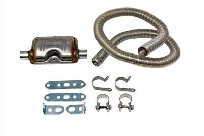 2kW Air Heater Combustion Exhaust Air Silencer Kit 22mm 90-3-0006