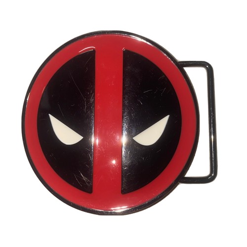 Deadpool Logo Enamel Metal Belt Buckle 