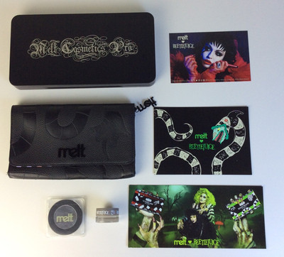 Melt Cosmetics x Beetlejuice Sandworm Bag 125 Years Gel Liner Stack Pro Palette