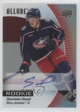 2023-24 Upper Deck Allure Rookies Red Rainbow Stanislav Svozil #145 Auto 0il7