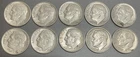 10 SILVER Roosevelt Dimes ~ 1964-D Denver Mint 90% SILVER $1.00 FACE