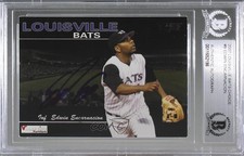 BAS 2007 Choice Louisville Bats Edwin Encarnacion #08 Authentic Auto ow6