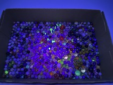 Large Lot Of Vintage Marbles Some Uv Radioactive 2