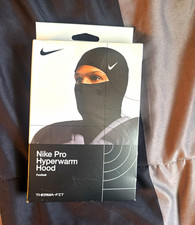 Nike Pro Hyperwarm Hood Therma-FIT Football Headwear Black One Size