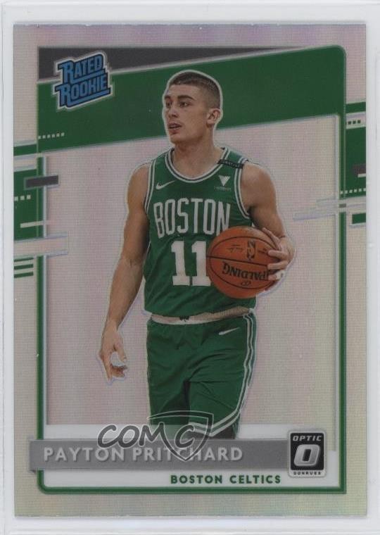 2020-21 Panini Donruss Optic Rated Holo Prizm Payton Pritchard #176 Rookie RC
