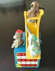 Vintage 1989 Enesco animated circus teeter totter music box works READ — photo 7