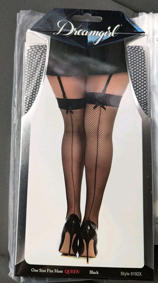 Dreamgirl новый бриллиант сети рыболовная сеть бедра высоты галстук-бабочка акцент черный женщин королева Sz - Изображение 2 из 4