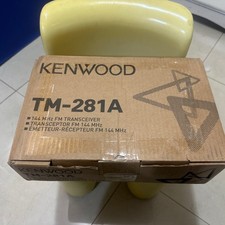    Kenwood TM-281A 144MHz FM Ham Radio Transceiver Sealed and New   