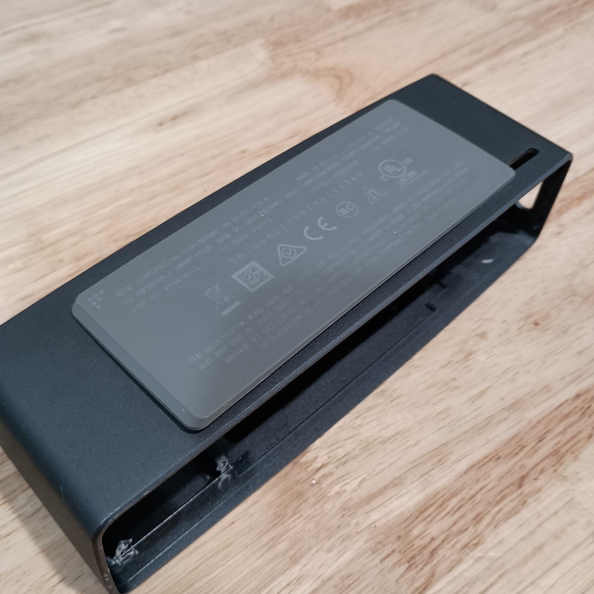 OEM Bose SoundLink Mini Bottom Shell Metal Frame + Rubber