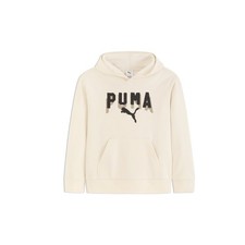 PUMA Class Pack Pullover Hoodie Youth Boys Beige Casual Outerwear 94314601