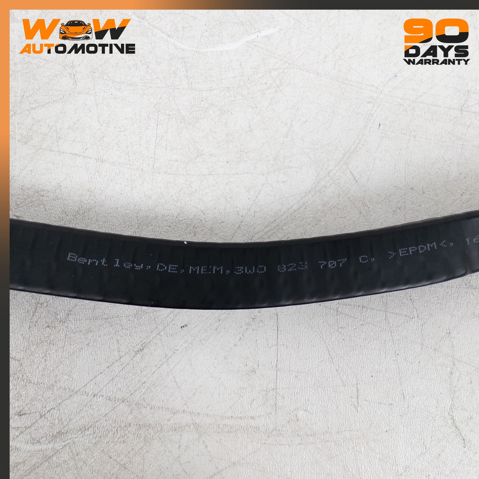 12-19 BENTLEY FLYING SPUR FRONT HOOD BONNET WEATHERSTRIP GASKET SEAL OEM