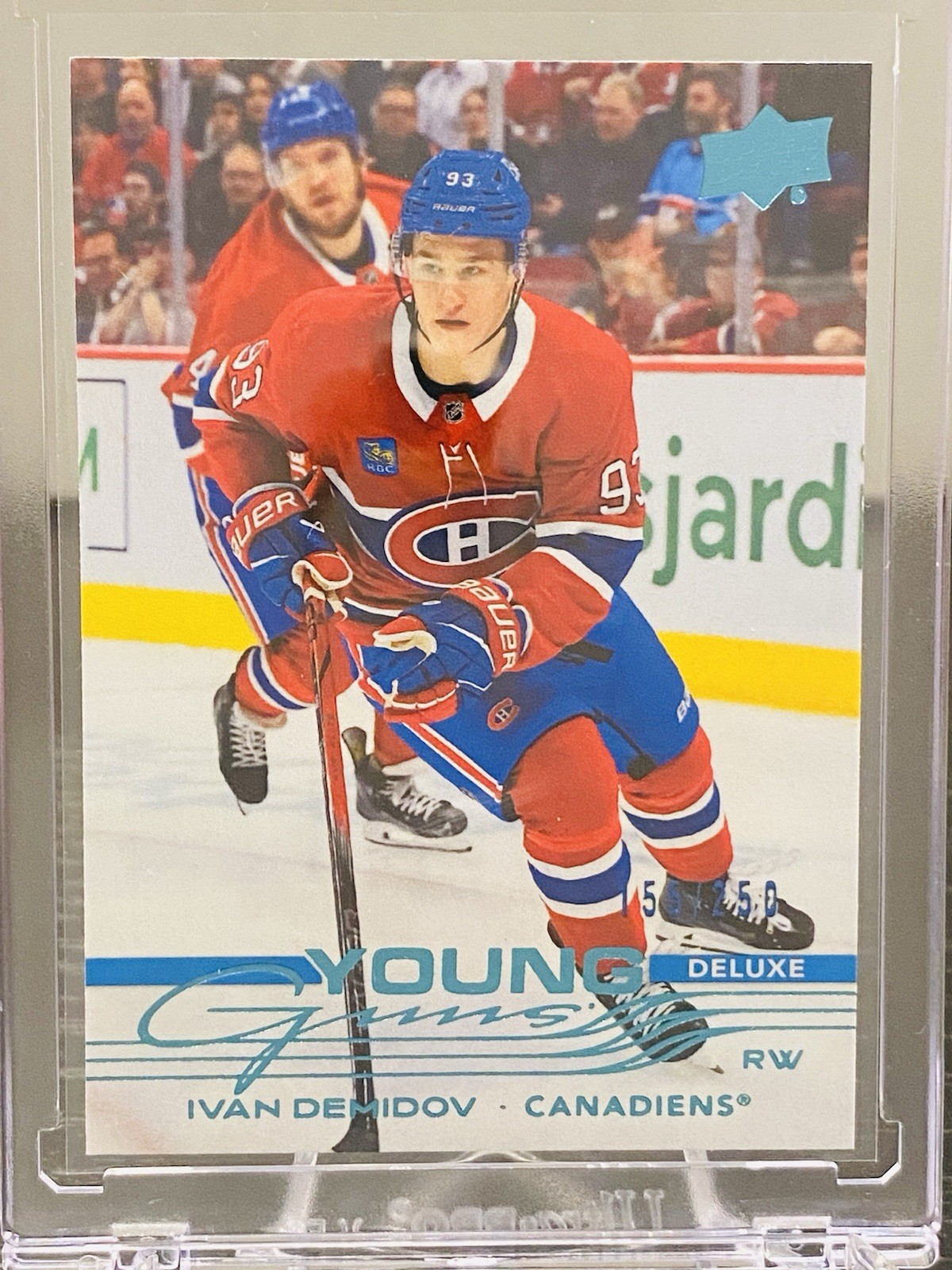 IVAN DEMIDOV 2025-26 UPPER DECK SERIES 1 DELUXE YOUNG GUNS #205 /250